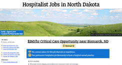 Desktop Screenshot of northdakotahospitalistjobs.com
